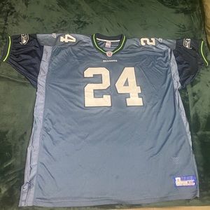 Official NFL Seattle Seahawks #24 Shawn Springs Jersey